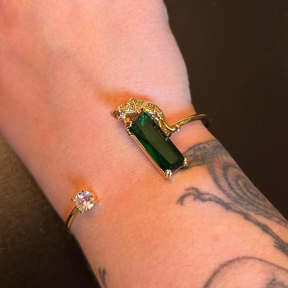 Jaguar Jeweled Bangle - Picture 2 of 2
